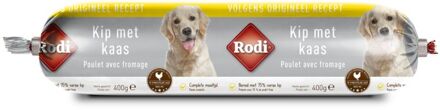 Rodi Dierenvoeding Kip met Kaas 400g