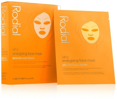 Rodial Vit C Energising Face Mask 4 Pcs