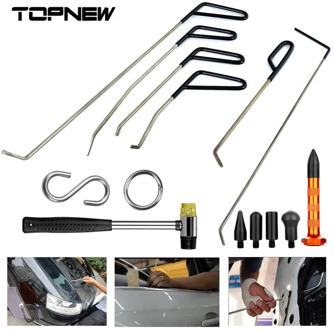 Rods Hook Tool Paintless Dent Repair Car Dent Removal Tool Kit Dent Removetap Down With Repair Hammer