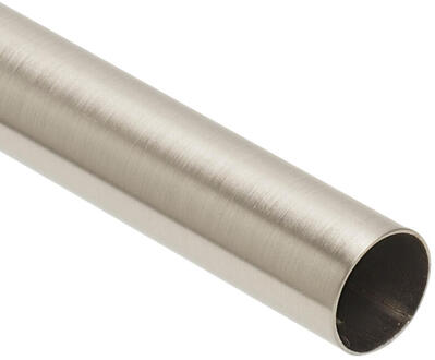 Roede 20 Mm - Zilverkleur - 240 Cm - Metaal - Zilverkleurig