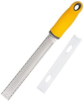 Roestvrij Citroen Kaas Groente Zester Rasp Dunschiller Slicer Keuken Tool Gadgets Fruit Groente Chopper Citrus Citroen Zester geel