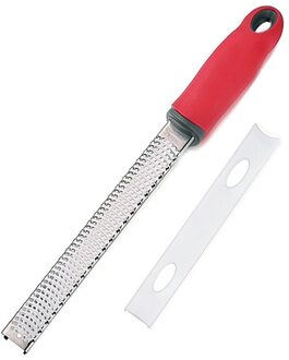 Roestvrij Citroen Kaas Groente Zester Rasp Dunschiller Slicer Keuken Tool Gadgets Fruit Groente Chopper Citrus Citroen Zester Rood
