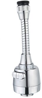 Roestvrij Flexibele Kraan Sproeier Turbo 360 Wastafel Kraan Sproeier Jet Sproeier Keuken Extension Accessoires
