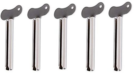 Roestvrij Ijzer Knijpen Tandpasta Plakken Knijpen Plakken Tool Halfronde Metalen Squeezer