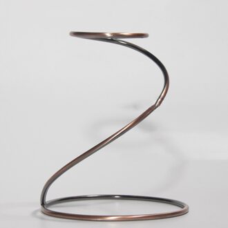 Roestvrij Metalen Koffie Druppelaar Stand Spiraal Filter Frame Houder Duurzaam bronzen