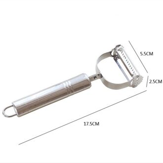 Roestvrij Staal Aardappel Komkommer Wortel Rasp Julienne Dunschiller Groenten Fruit Dunschiller Dubbele Schaven Rasp Keuken Gadget