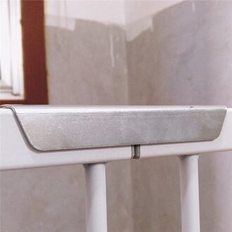 Roestvrij Staal Baby Stairway Guard Bar Kind Kid Veiligheid Gate Deur Versterking Groef Fittings Hond Isolatie Hek