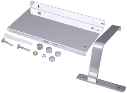 Roestvrij Staal Badkamer Wc Telefoon Papier Houder Met Plank Tissue Mobiele Telefoons Handdoekenrek Toiletpapier Rolhouder Hardware