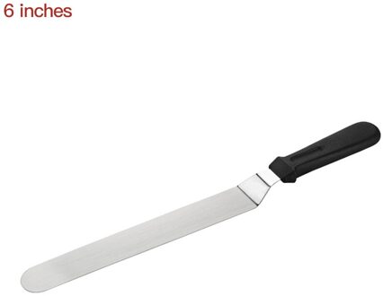 Roestvrij Staal Boter Cake Mes Spatel Voor Cake Soepeler Icing Frosting Strooier Fondant Gebak Cake Decorating Gereedschap 6 duim