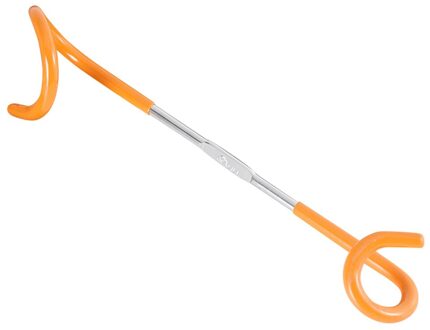 Roestvrij Staal Camping Haak Lamp Opknoping Pole Hanger Outdoor Camping Apparatuur Draagbare BV789 oranje