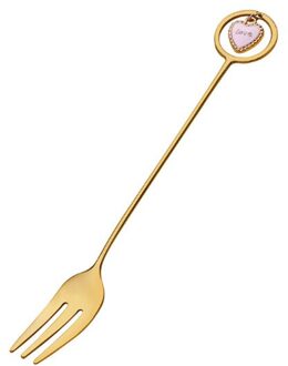 Roestvrij Staal Cartoon Koe Lepel Kinderen Leuke Taart Koffie Dessert Thee Ijs Roeren Lepels Theelepel Lange Steel Menglepel love vork