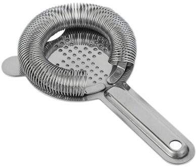 Roestvrij Staal Cocktail Baron Zeef Barman Accessoires zilver