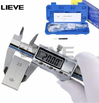 Roestvrij Staal Digitale Schuifmaat Alle Metalen Schuifmaat Elektronische Messschieber Hoge Precisie Schuifmaat Meten Kaliber 300MM