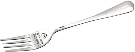 Roestvrij Staal Diner Vork Anti-Slijtage Servies Praktische Geschikt Voor Familie En Keuken Kan Een Mooie