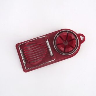 Roestvrij Staal Ei Slicer Egg Cutter Cut Draad Vruchten Snijmachines Hard-Gekookte Eieren Scherpe Cut Home Kitchen Praktische Tool accessoires