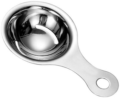 Roestvrij Staal Eiwit Separator Gereedschappen Eieren Yolk Filter Gadgets Keuken Accessoires Scheitrechter Lepel Ei Divider Tool