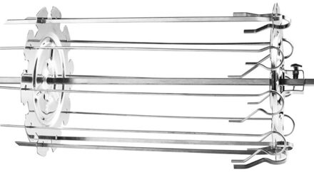 Roestvrij Staal Gegrilde Kooi Bbq Koffiebrander Barbecue Kebab Maker Vlees Spies Machine Bbq Grill Keuken Lucht Friteuse Accessorie