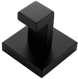 Roestvrij Staal Handdoek Rek Set Wandmontage Badkamer Accessoires C66 zwart