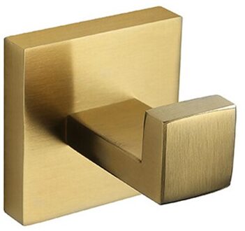 Roestvrij Staal Handdoek Rek Set Wandmontage Badkamer Accessoires GHS99 draad drawing goud