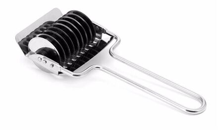 Roestvrij Staal Handmatige Antislip Handvat Persmachine Noodle Cut Sjalot Cutter Gebak Gereedschap Voor De Keuken