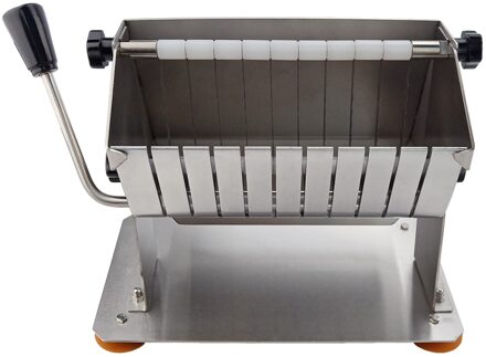 Roestvrij Staal Handmatige Worst Snijmachine Tomaat Vlees Commerciële Macher Divider Worst Cut Machine AU plug