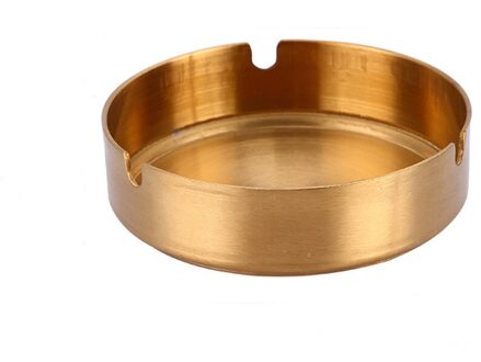 Roestvrij Staal Hittebestendig Slip Ronde Asbak goud