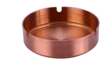 Roestvrij Staal Hittebestendig Slip Ronde Asbak roos goud