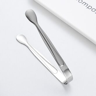 Roestvrij Staal Ijs Tang Suiker Ijsblokje Tang Mini Metalen Keuken Voedsel Serveren Tang Clips Thee Party Bar Keuken Accessoires SV