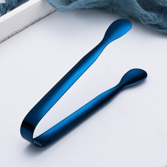 Roestvrij Staal Ijs Tang Voor Party Keuken Serveren En Koken-10.5Cm Blauw