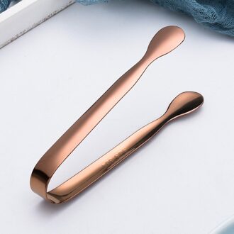 Roestvrij Staal Ijs Tang Voor Party Keuken Serveren En Koken-10.5Cm champagne