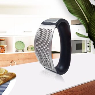 Roestvrij Staal Knoflook Persen Handleiding Knoflook Vleesmolen Hakken Knoflook Gereedschappen Curve Fruit Groente Gereedschap Keuken Gadgets