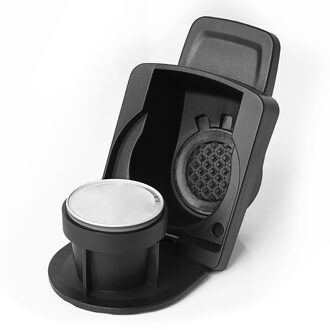 Roestvrij Staal Koffie Capsule Conversie Adapter Voor Nespresso Compatibel Met Dolce Gusto Met Dosering Ring