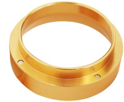 Roestvrij Staal Koffie Doseren Trechter, 51Mm Espresso Doseren Trechter, Vervanging Doseren Ring Trechter Voor Espresso gouden