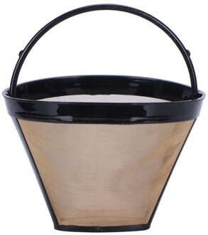 Roestvrij Staal Koffie Koffiezetapparaat Herbruikbare Kegel Koffie Filter Zeef Goud Koffie Maken Machine Onderdelen