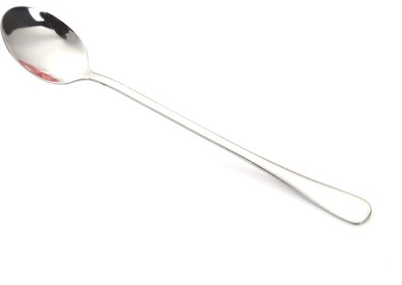 Roestvrij Staal Koffie Lepel Kleurrijke Lange Handvat Lepel Professionele Thee Lepel Servies Mokken Lepels Soeplepel Keuken Gereedschap zilver