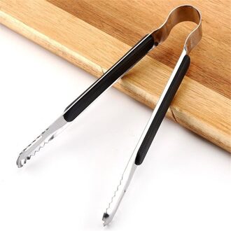 Roestvrij Staal Koken Brood Cake Voedsel Clip BBQ Clip Ijs Klem Salade groenten Tang Gereedschap Buffet Keuken Barbecue Accessoires