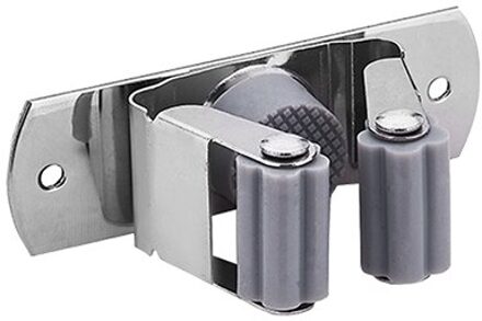 Roestvrij Staal Mop Bezem Houder Haken Multifunctionele Muur Gemonteerde Houder Clip Mop Organizer Haak Opslag Muur Bezem Houder 01