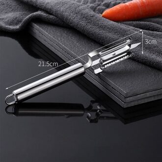 Roestvrij Staal Multifunctionele Dunschiller & Amp-Julienne Cutter Julienne Dunschiller Aardappel Wortel Rasp Keuken Tool 05