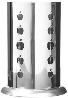 Roestvrij Staal Opknoping Bestek Houder Afdruiprek Lepel Vork Eetstokjes Opslag Mand Rack Keuken Accessoires Gereedschap Organizer appel hole