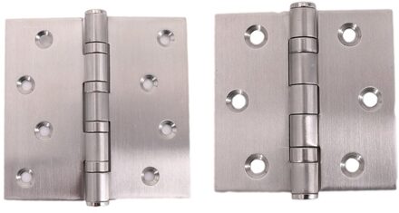 Roestvrij Staal Platte Scharnier Deur En Raam Hardware Accessoires Kussen Lager Scharnier 3duim 3 2.5mm