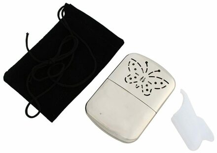 Roestvrij Staal Pocket Lange levensduur Ultralight Hand Warmer Indoor Outdoor Kleine Handy Warmer Heater