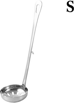 Roestvrij Staal Pollepel Keuken Hittebestendige Lepel Pot Vergiet Creatieve Sleuven Pollepel Soeplepel Kookgerei Keuken Gadget S 1