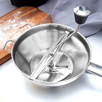Roestvrij Staal Roterende Roerzeef Geweldig Voor Maken Puree Of Soepen Van Groenten Tomaten Thuis Keuken Gereedschap