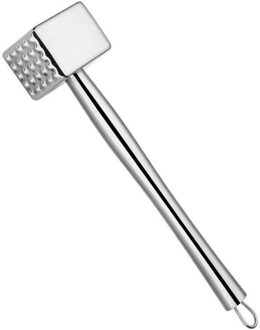 Roestvrij Staal Steak Tenderizer Praktische Vlees Hamer Pounder