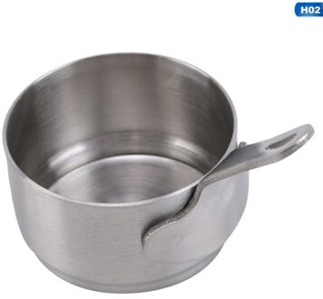 Roestvrij Staal Steelpan Kleine Kookpot Pan Melk Pan Koffie Warmer Chocolade Boter Smelten Potten H02