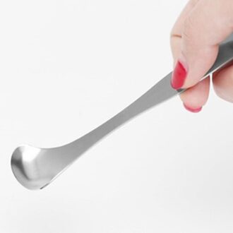 Roestvrij Staal Tong Schraper Veiligheid Mondhygiëne Cleaner Tong Verwijderen Reinigingsborstel