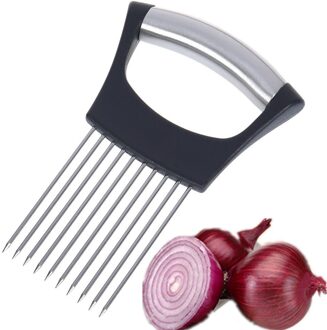 Roestvrij Staal Ui Snijmachines Houder Groente Tomaat Shredders Kitchen Tools Voor Snijden Vlees Kaas Blokken Pin Naald
