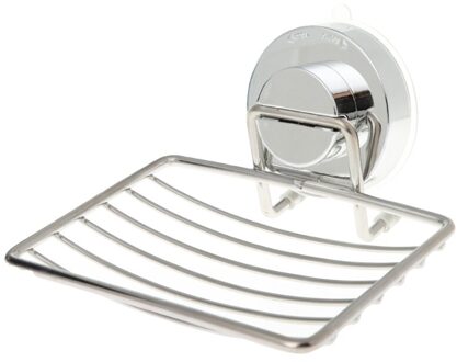 Roestvrij Staal Vacuüm Zuignap Zeep Saver Zeepbakje Zeephouder