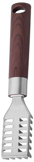 Roestvrij Staal Vis Schaal Schraper Handvat Schaal Remover Handheld Fish Schrapen Borstel Keuken Tool