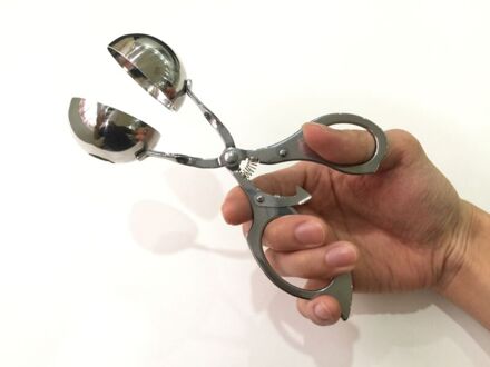 Roestvrij Staal Vlees Baller Zelfgemaakte Gevulde Gehaktballen Vis Ballen Makers Map Lepel Keuken Koken Vlees Gereedschap